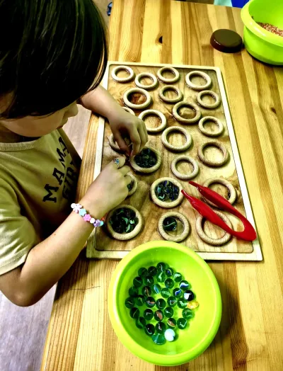 Ścieżka sensoryczna "A kuku" - 2