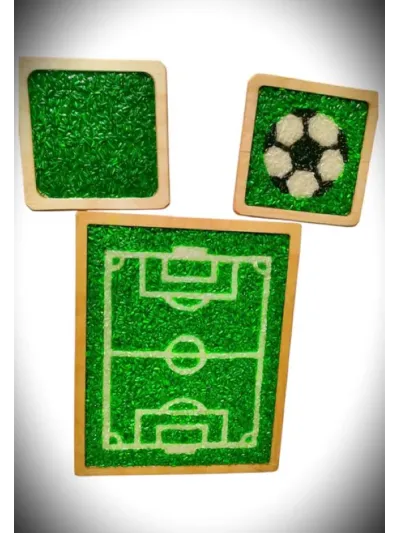 Powiększony zestaw piłkarski - 1