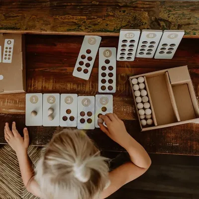 Ramki matematyczne - Cyfry do nauki liczenia - 1