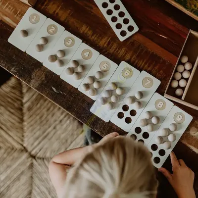 Ramki matematyczne - Cyfry do nauki liczenia - 2