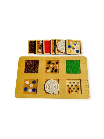Ścieżka Sensoryczna dla Rączek i Nóżek + Zestaw 6 Paneli – Montessori - 5