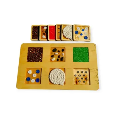 Ścieżka Sensoryczna dla Rączek i Nóżek + Zestaw 6 Paneli – Montessori - 5 Ścieżka Sensoryczna dla Rączek i Nóżek + Zestaw 6 Paneli – Montessori - 5