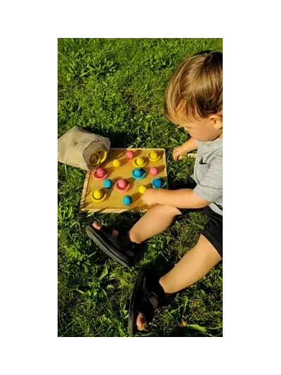 Ścieżka sensoryczna " Pawie Oko" w zestawie. - 2