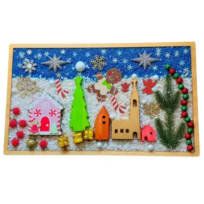 Zimowy panel sensoryczny - 1