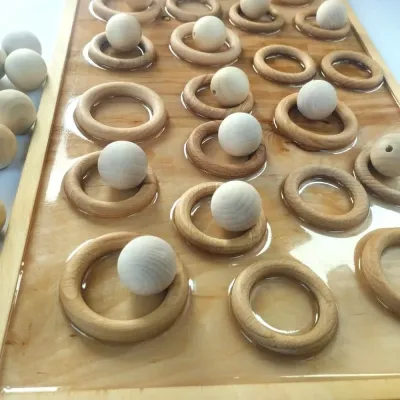 Ścieżka sensoryczna „A kuku” – panele dotykowe, odkrywanie faktur Montessori - 2