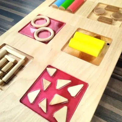 "Sorter- geometria" zestaw sensoryczny - 3