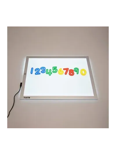 Podświetlany Panel Świetlny LED A3 – Sensoryczna Tablica Edukacyjna dla Dzieci - 1