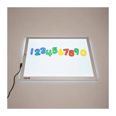 Podświetlany Panel Świetlny LED A3 – Sensoryczna Tablica Edukacyjna dla Dzieci - 1
