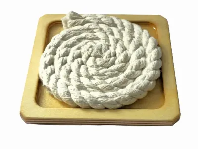 Sensory Rope Panel | Wooden Montessori Tactile Board